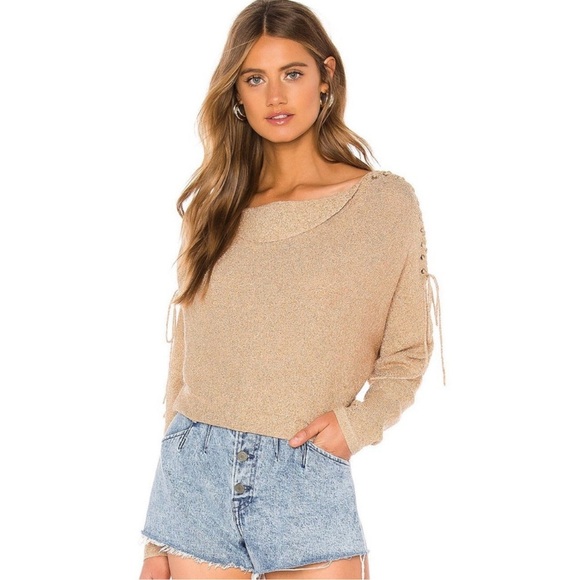 Tularosa Sweaters - Tularosa Rosenthal Sweater in Gold Size XS NWT